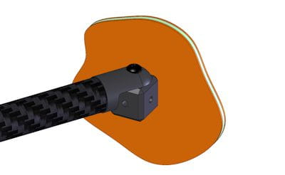 carbon fiber threaded end connector