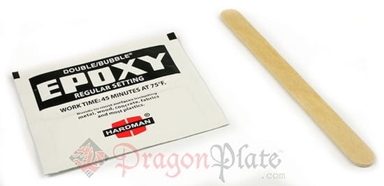 Double/Bubble Black Regular Setting Epoxy Adhesive