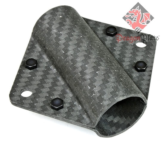 Exterior Carbon Fiber Bracket Assembled