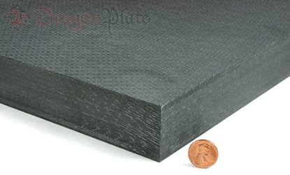 Picture of Flame Retardant 0/90 Degree Carbon Fiber Twill Prepreg Sheet ~ 1.25" x 24" x 24"