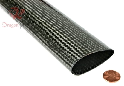Streamlined Symmetrical Airfoil Carbon Fiber Tube