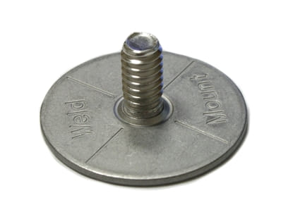 Picture of Stainless Panel Stud - 1/4"-20 thread - 0.5" tall