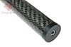 short end connector in tube