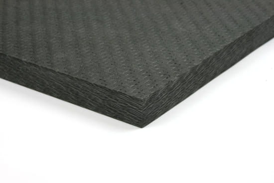 Economy Solid Carbon Fiber Sheet ~ 3/8" x 12" x 12"