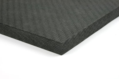 Economy Solid Carbon Fiber Sheet ~ 1/2" x 48" x 48"