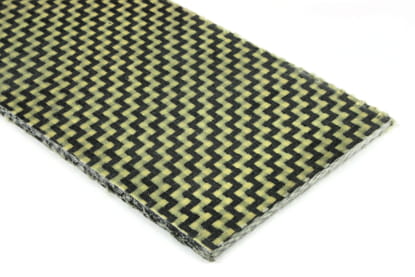 Carbon/Kevlar Hybrid Sheet