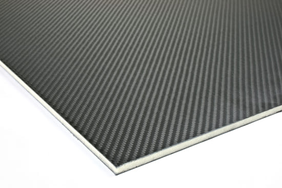 Carbon Fiber Prepreg LAST-A-FOAM® Core Sheet 0.25" x 24" x 36"