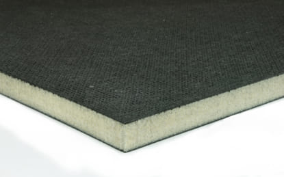 Divinycell H100 .5" Foam Core - 3 Layer Carbon Fiber 12" x 12"