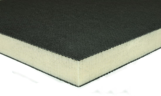 EconomyPlate Divinycell H100 1" Foam Core Carbon Fiber Sheet - 24" x 48"