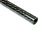 Carbon Fiber Roll Wrapped Twill Tube ~ 0.5" ID x 72", Gloss Finish