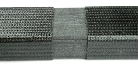 2" x 1" Carbon Fiber Rectangular Tube Splice