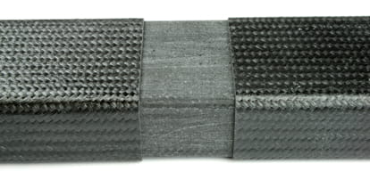 2" x 4" Carbon Fiber Rectangular Tube Splice