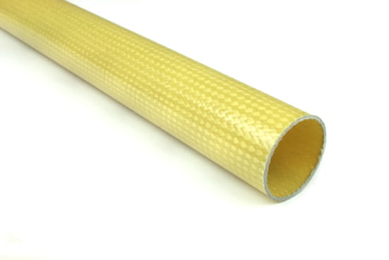 Braided Kevlar Round Tube ~ 1.25" ID x 24"