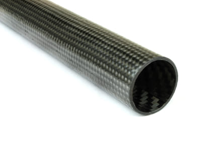 High Modulus Braided Carbon Fiber Tube ~ 0.75" ID x 48"