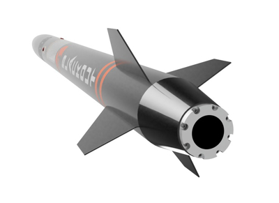 Carbon Fiber Rocket Soars to Over 10,000 Feet