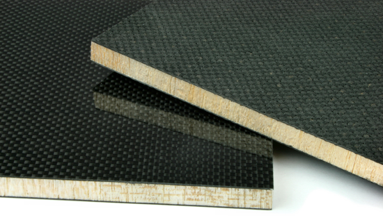 DragonPlate Carbon Fiber Balsa Core ~ 1/2" x  6" x  6"