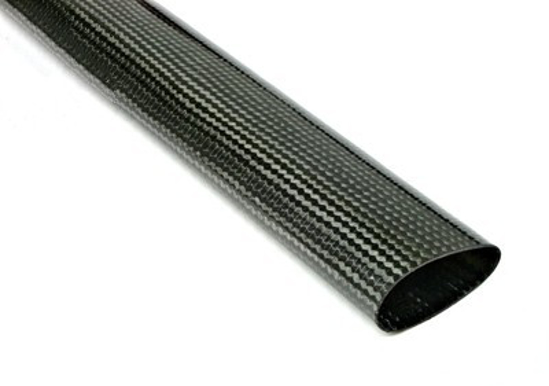 Streamlined Symmetrical Airfoil Carbon Fiber Tube
